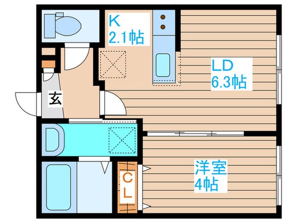 Activat南郷13丁目スクエアの物件間取画像